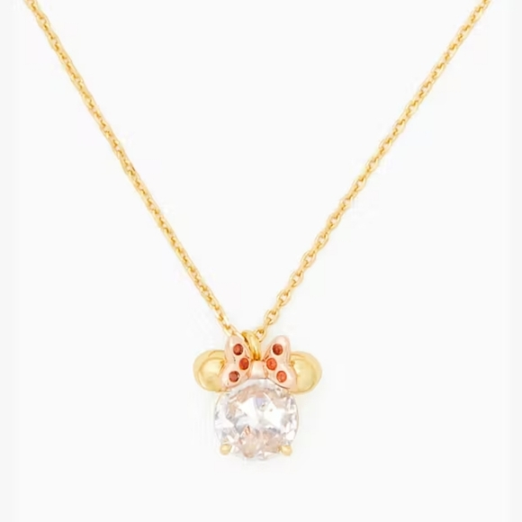 Disney Kate Spade Minnie Necklace - Picture 2 of 11